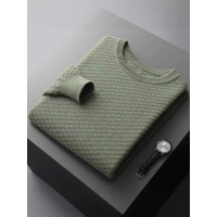 秋冬新款加厚男士羊毛衫保暖毛衣男圆领宽松元宝针内搭针织打底衫