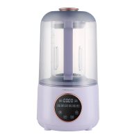 荣事达破壁料理机RZ-536D 9刀钛合金锯齿刀定时触控豆浆机轻巧设计家用