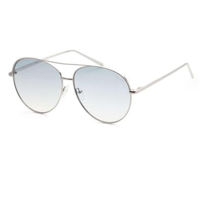 GUESS女士金属镜框蓝渐变UV防护太阳镜遮阳潮牌眼镜