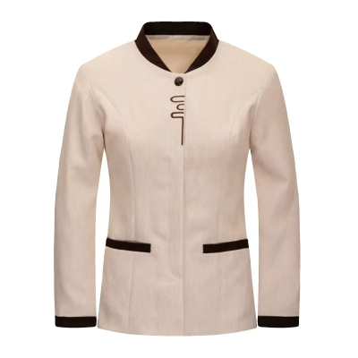 惠铁酒店物业保洁定制男女工作服 双层 件