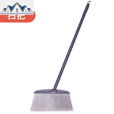 防风扫把簸箕组合套装家用塑料软毛清洁用扫帚扫地笤帚保洁垃圾铲 三维工匠