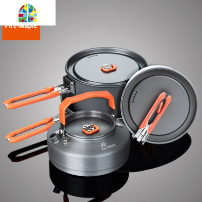 盛宴煎锅户外野营野炊4-5人套锅便携牛排煎盘煎蛋锅不粘炒菜 FENGHOU 升级款特氟龙不沾锅0.9L