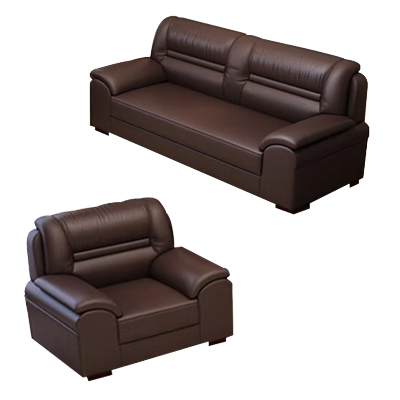 臻远 ZY5110339 办公沙发 商务办公室沙发 会客办公沙发 西皮3+1+1