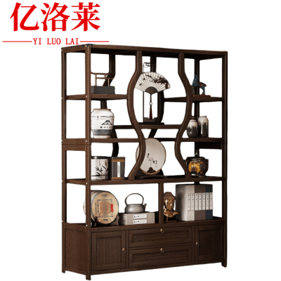 亿洛莱 带抽带门博古架 120*25*173cm 个