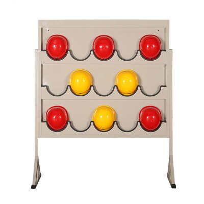 鑫睿辉 安全帽存放架 落地式15位 个