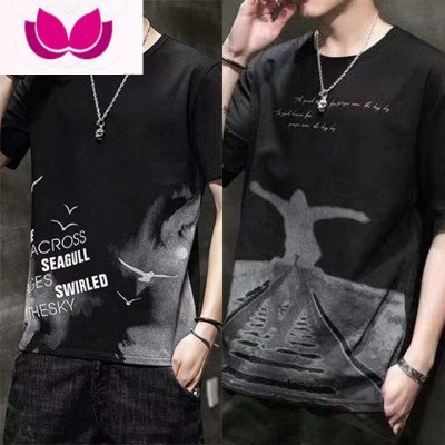 七斓干活穿的衣服夏季建筑工地上班耐脏耐磨速干短袖T恤男士宽松百搭