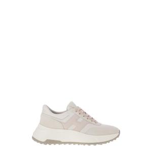 霍根(Hogan)女款低帮拼色小牛皮跑鞋圆头设计休闲运动鞋潮