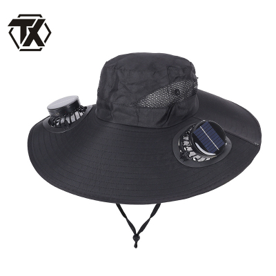 铁迅太阳能双风扇帽MZ9 顶