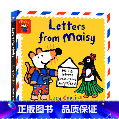 [正版]小鼠波波的来信 Letters from Maisy 英文原版绘本 孩子友谊之书 情商培养 情感互动儿童启蒙图