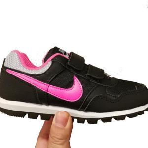 NIKE耐克童鞋魔术贴男女童耐磨防滑舒适透气休闲跑步鞋652967-061 D
