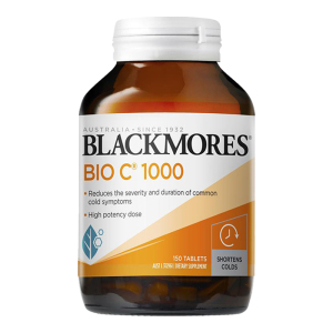澳佳宝(BLACKMORES)维生素C片150粒/瓶装 澳洲原装进口 补充VC/维C/维他命C 膳食营养补充剂维生素