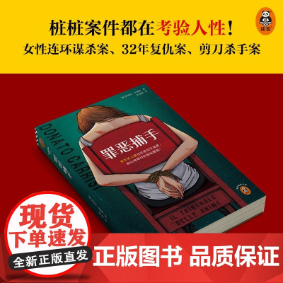 罪恶捕手 多纳托·卡瑞西 著 变态杀人魔往往亲切又温柔 耐心地等待你放松警惕 小说