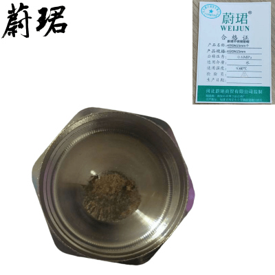 蔚珺不锈钢管帽4分DN15mm个