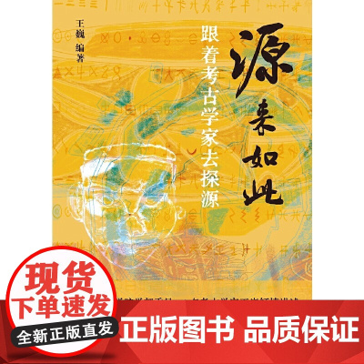 源来如此 跟着考古学家去探源 考古学家王巍 亲自讲述中华文明探源工程中的重大发现 四川人民出版社 正版书籍