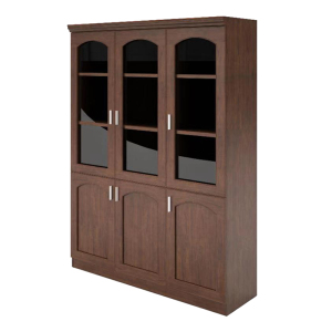 匡大油漆文件柜书柜储物柜1.35米主管办公柜W653-2H 1357*400*2000