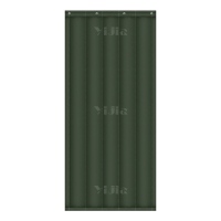 翌嘉YJ3111659 牛津布棉门帘保暖保温门帘防风防寒 绿色