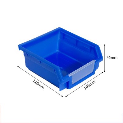 瑾如云海 斜口周转箱 零件盒(背挂加厚)110*105*50