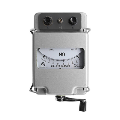 BONJEAN绝缘电阻测试仪兆欧表500V1000V2500V5000V电工摇表 ZC-75000V5000M