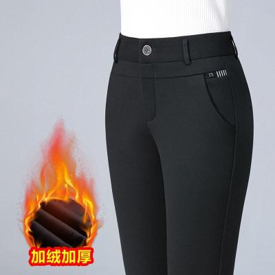 迪鲁奥(DILUAO)40岁50岁妈妈穿加绒裤中老年女裤厚款秋冬装保暖棉裤外穿中年长裤女冬季妈妈款裤子