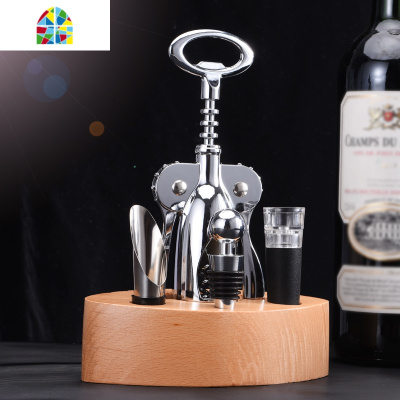 多用途红酒开瓶器省力 葡萄酒开酒器 启瓶器啤酒起子两用酒具套装 FENGHOU