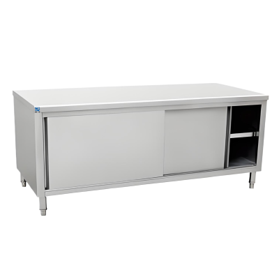 瑞宇工程款不锈钢单通柜800*800*800mm/201#1.2mm