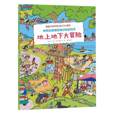 醉染图书的逻辑思维训练游戏书 地上地下大冒险9787518342143