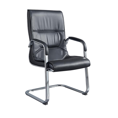 慧采云 办公家具弓形椅电脑椅子简约办公椅皮艺会议椅时尚老板椅班前椅