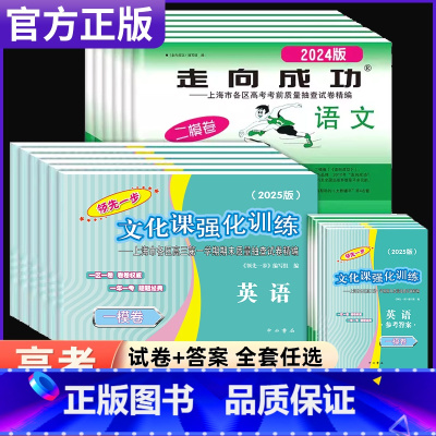 [2025版]高考一模卷 试卷+答案 [语/数/英/物/化]共10册 上海 [正版]2025年上海高考一模卷英语数学语文