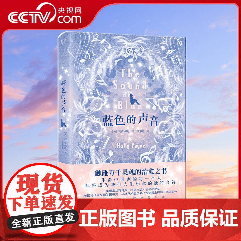 [央视网]蓝色的声音 荷莉佩恩边境原声之书 音乐题材心灵乡愁文学小说图书籍偷灵魂的男孩现代当代文学长篇外国小说XF