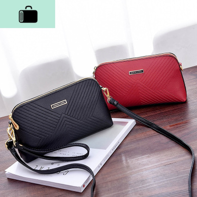 韩版女士小包包女潮单肩女包斜挎包贝壳包冬季中年妈妈零钱手机包NEW LAKE女斜挎包