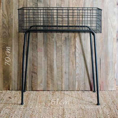 美帮汇铁艺收纳置物架 花架 花园阳台厨房浴室杂物架北欧艺术风 大号