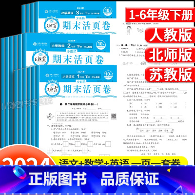 [全3册★人教版]语文+数学+英语 期末卷 三年级上 [正版]王朝霞期末试卷活页卷一二三四五六年级上册下册人教版北师苏教