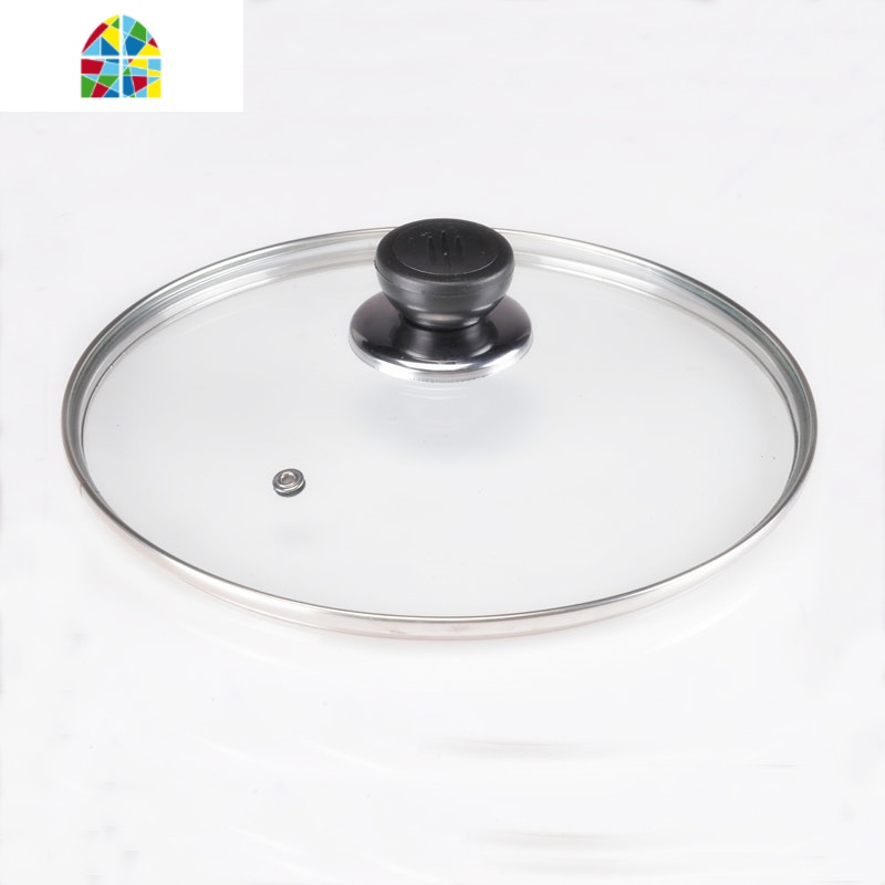 盖子 煎锅平底锅奶锅蒸锅专用锅盖 可视钢化防溢锅盖 FENGHOU 组合盖内径24cm