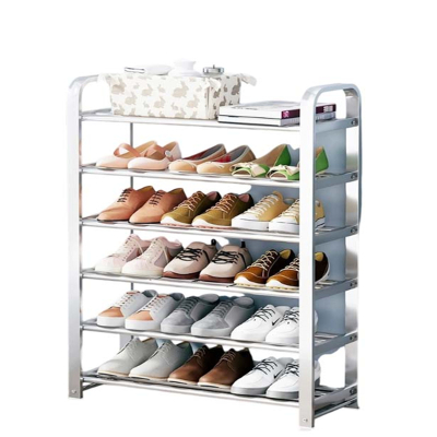 班龙不锈钢鞋架六层60*25*93cm个