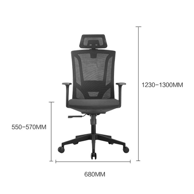 富和美(BNF)办公家具电脑椅家用椅子人体工学椅座椅工作椅员工椅会议椅职员椅办公椅透气网布椅A3008办公椅