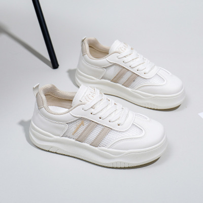 秋季新款ins韩版透气小白鞋女学生百搭休闲运动板鞋女鞋