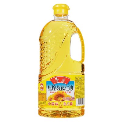 鲁花压榨葵花仁油900ml 物理压榨鲁花食用油