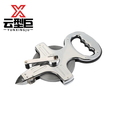 云型巨 钢卷尺 木工尺装修测量尺子 100m 单位:个