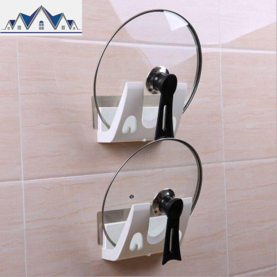 免打孔锅盖架壁挂式多功能厨房用品置物架砧板架家用收纳 三维工匠