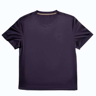 尘界男士短袖T恤衫2025夏季款时尚休闲纯色圆领衫