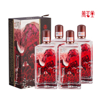 52度 春夏秋冬万山红遍酒 浓香型 500ml*4瓶 礼盒装 整箱