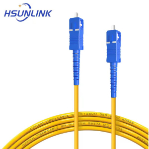 HSUNLINK光纤跳线 HS SC/SC-S15(UPC) 单模单芯15米/条