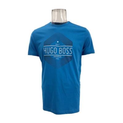 HUGO BOSS男款圆领短袖T恤纯棉舒适透气休闲运动户外百搭上衣