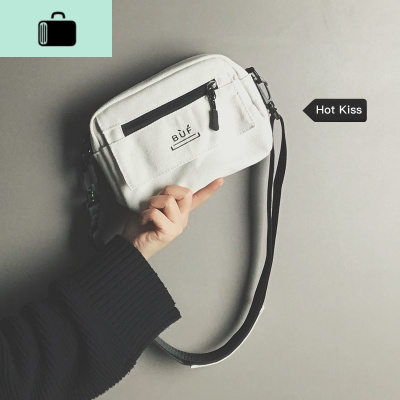 上新帆布小包包女2020新款韩版百搭宽带斜挎包简约休闲单肩小方包NEW LAKE女斜挎包