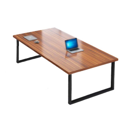 正斌会议桌长桌简约现代工作台会议室长条桌办公桌椅组合1.8*0.9(米)