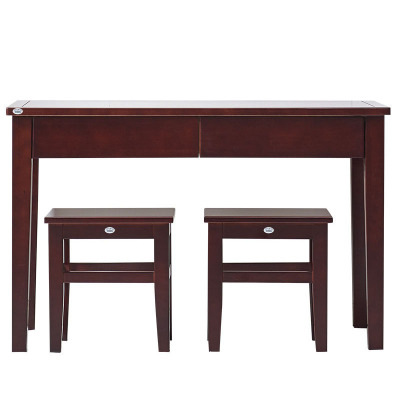 金迪乐办公桌实木书桌学习桌定制B款