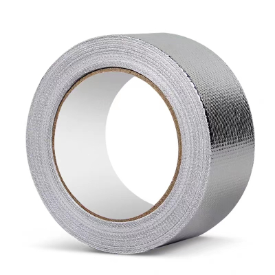 盛京联硕 玻纤布铝箔胶带隔热保温耐高温玻纤布胶带 宽度200mm长度约25米 卷