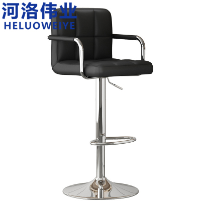 河洛伟业 吧台椅 皮质 把