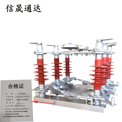 信晟通达 三级隔离刀闸开关 HGW4-10/630A 组