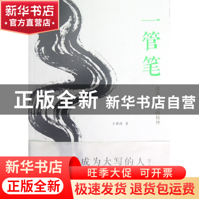 正版 一管笔(活出中国人的精神) 王林海 北京日报 9787547705353